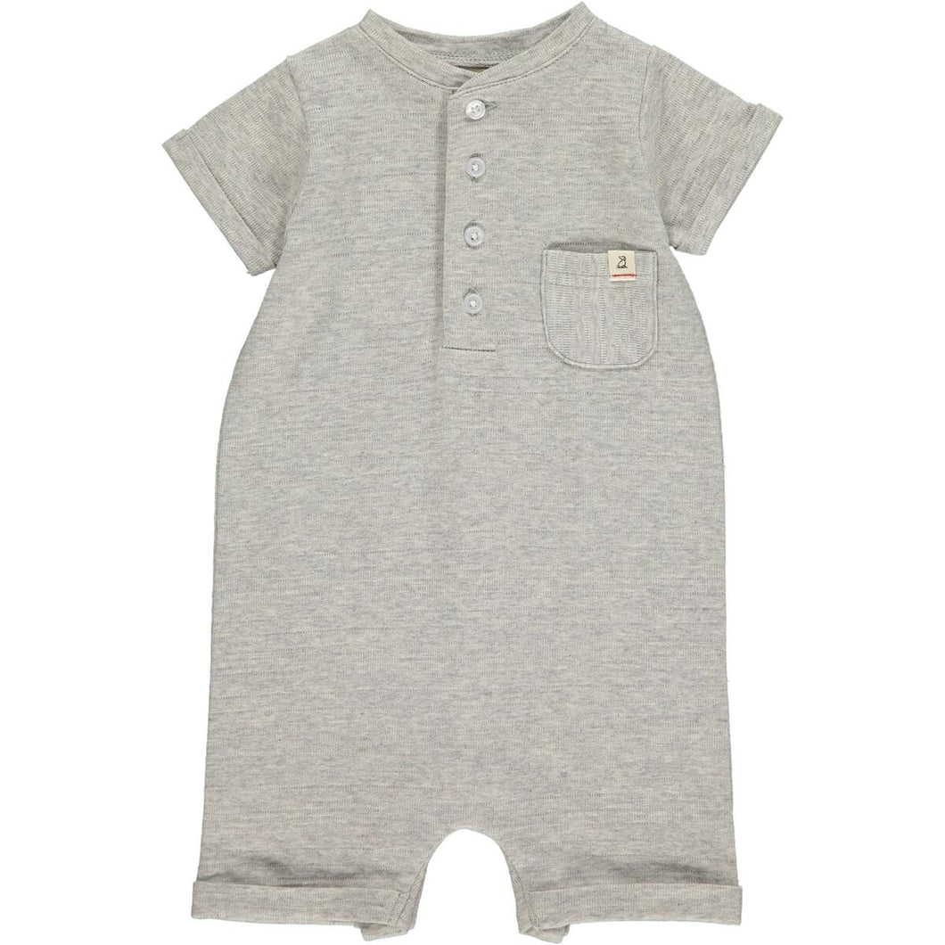 Me & Henry Baby Boys Camborne Henley Romper
