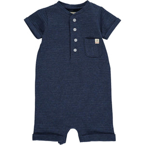 Me & Henry Baby Boys Camborne Henley Romper