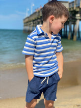 Load image into Gallery viewer, Me &amp; Henry Boys Bluepeter Shorts - Navy Ribbed
