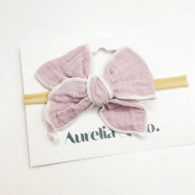 Load image into Gallery viewer, Aurelia &amp; Co. Baby Bow Headband
