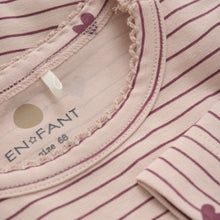 Load image into Gallery viewer, En Fant Baby Girls Heart Bodysuit - Rose
