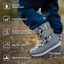 Load image into Gallery viewer, Jan &amp; Jul Kids Tall Puffy Winter Boots
