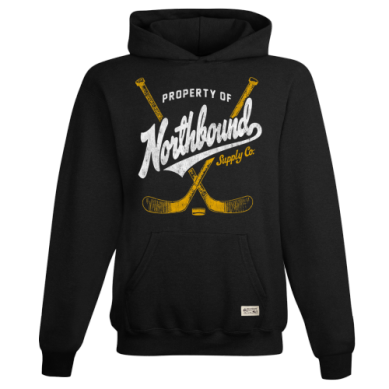 Northbound Supply Boys Hockey Sticks Hoodie