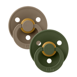 BIBS Natural Rubber Pacifier - 2 Pack