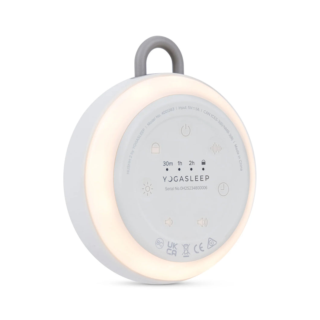 Yogasleep Hushh 2 Travel Sound Machine+Night Light