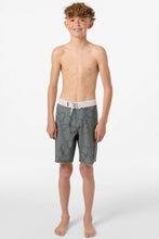 Load image into Gallery viewer, O'Neill Youth Boys Hyperfreak Mysto Scallop 17" Boardshort - Mulled Basil
