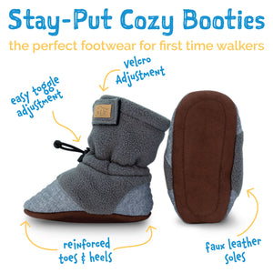 Jan & Jul Baby Stay-Put Cozy Booties