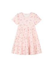 Load image into Gallery viewer, Vignette Girls Iona Dress - Pink Ditsy Floral
