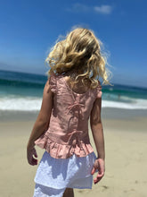 Load image into Gallery viewer, Vignette Girls Iris Top - Dusty Rose
