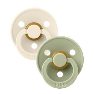 BIBS Natural Rubber Pacifier - 2 Pack