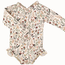 Load image into Gallery viewer, Current Tyed The "Ivy" Ruffle Rashguard Suit
