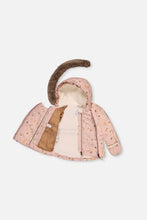 Load image into Gallery viewer, deux par deux Baby Two Piece Snowsuit - Pink Animal Print
