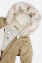 Load image into Gallery viewer, deux par deux Baby One Piece Snowsuit For Car Seats - Taupe
