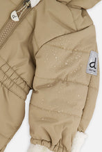 Load image into Gallery viewer, deux par deux Baby One Piece Snowsuit For Car Seats - Taupe
