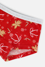 Load image into Gallery viewer, deux par deux Girls Printed Organic Cotton Boyshort Panties - 3 PK
