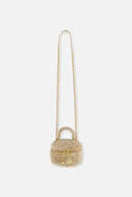 Load image into Gallery viewer, deux par deux Girls Faux Fur Small Bag - Beige

