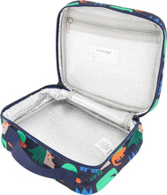 Load image into Gallery viewer, deux par deux Snack Box - Printed Geometric Dinos
