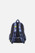 Load image into Gallery viewer, deux par deux Little Kids Backpack - Blue Printed Dinos
