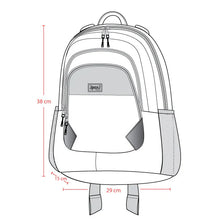 Load image into Gallery viewer, deux par deux Little Kids Backpack - Blue Unicorn Print

