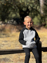 Load image into Gallery viewer, Me &amp; Henry Boys James Hooded Top - Grey/Black
