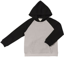 Load image into Gallery viewer, Me &amp; Henry Boys James Hooded Top - Grey/Black

