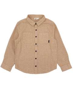 Feather 4 Arrow Boys Journey Flannel - Rust