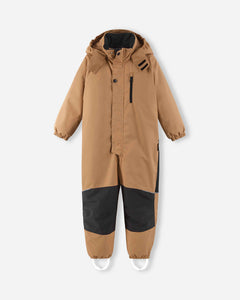Reima Kaunisto ReimaTec Waterproof Snowsuit - Peanut Brown