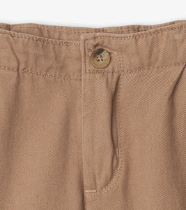 Hatley Boys Khaki Twill Shorts
