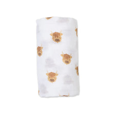 Load image into Gallery viewer, Lulujo Swaddle Blanket Muslin Cotton LG
