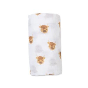Lulujo Swaddle Blanket Muslin Cotton LG