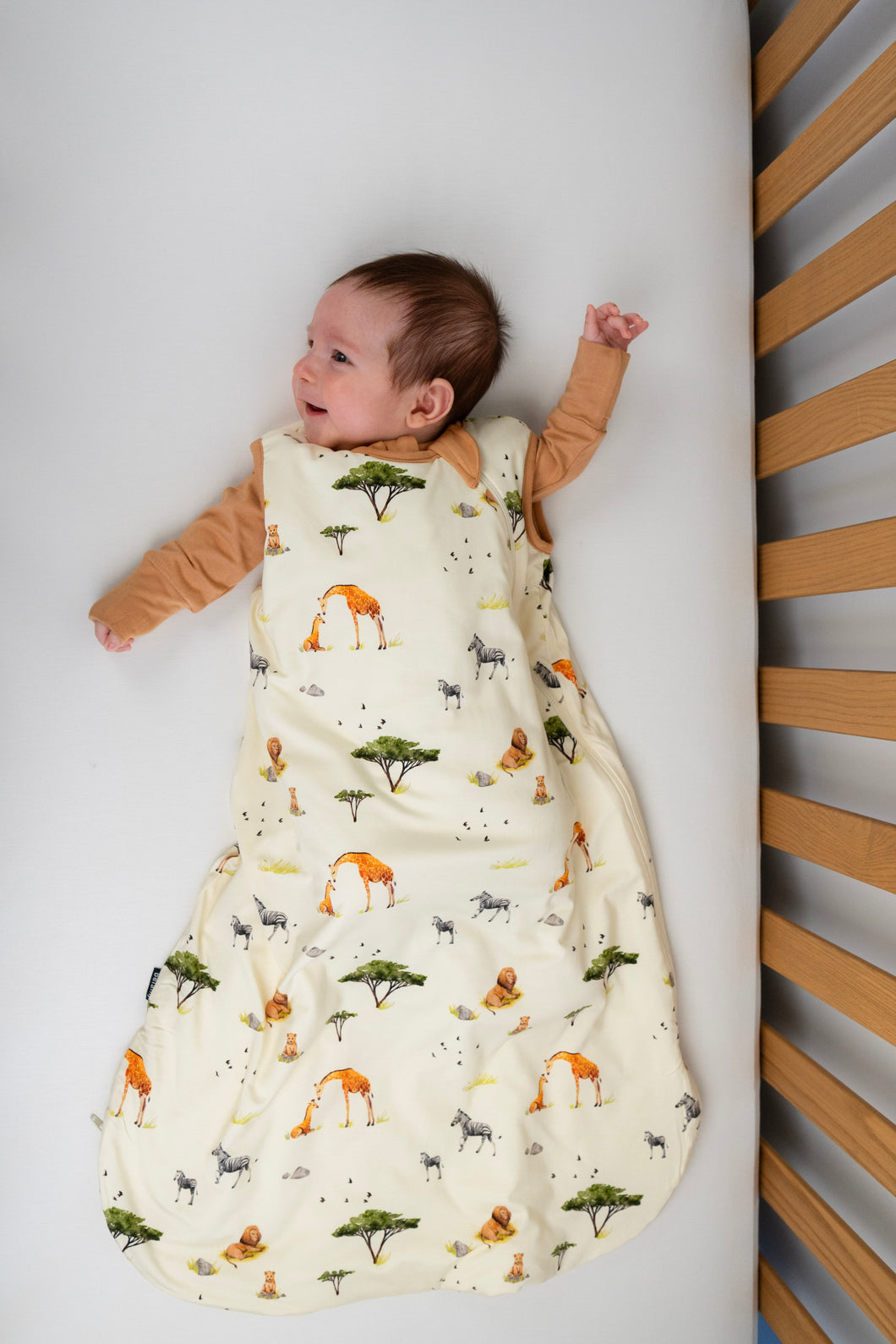 Belan.J Printed Sleep Bag (1.0 Tog) - Safari