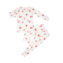 Load image into Gallery viewer, Belan.J Girls Long Sleeve PJ Set - Heart Balloons
