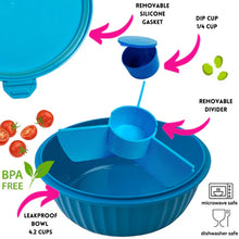 Load image into Gallery viewer, Yumbox Poke Bowl with 3 Part Divider
