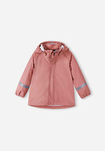 Load image into Gallery viewer, Reima Lampi Rubber Rain Jacket - Rose Blush
