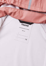 Load image into Gallery viewer, Reima Lampi Rubber Rain Jacket - Rose Blush
