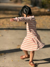 Load image into Gallery viewer, Vignette Girls Lara Dress - Pink Stripe

