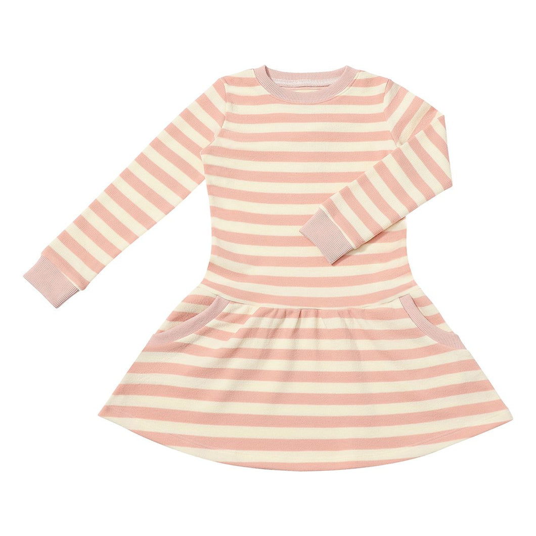 Vignette Girls Lara Dress - Pink Stripe
