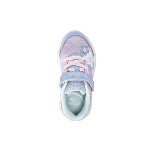 Stride Rite Girls Lighted Glimmer 2.0 Sneaker - Blue