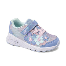 Load image into Gallery viewer, Stride Rite Girls Lighted Glimmer 2.0 Sneaker - Blue
