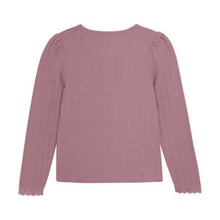Load image into Gallery viewer, En Fant Girls Long Sleeve Shirt - Rose
