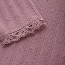 Load image into Gallery viewer, En Fant Girls Long Sleeve Shirt - Rose
