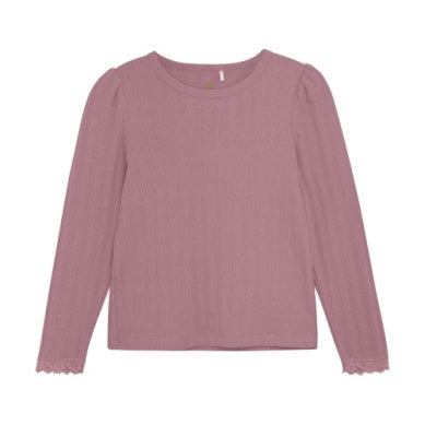 En Fant Girls Long Sleeve Shirt - Rose