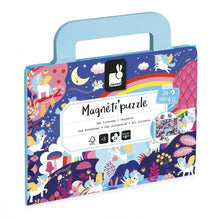 Load image into Gallery viewer, Janod Magneti'puzzles - Unicorns

