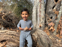 Load image into Gallery viewer, Me &amp; Henry Baby Boys Mason Ribbed Henley Romper
