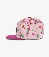 Load image into Gallery viewer, Headster Kids Mermaid Dreamland Snapback - Rosy cheeks
