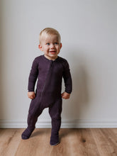 Load image into Gallery viewer, ZippyJamz Midnight Dreams Footed Sleeper
