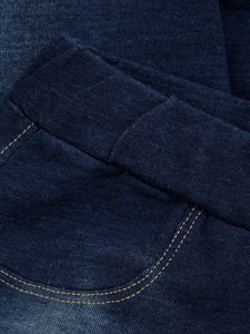 Minymo Girls Denim Leggings - Parisian Nights
