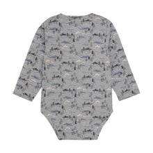 Load image into Gallery viewer, En Fant Baby Bodysuit - Grey Melange
