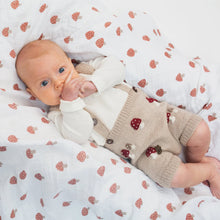 Load image into Gallery viewer, Lulujo Swaddle Blanket Muslin Cotton LG
