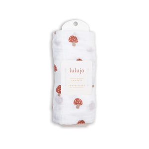 Lulujo Swaddle Blanket Muslin Cotton LG